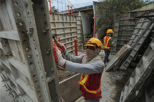 Construction barricading